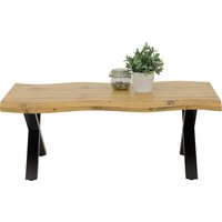 HELA Couchtisch "GERD" Baumkantenoptik, Breite 110 cm von Hela