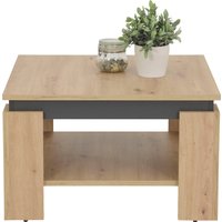 HELA Couchtisch "TIM" mit Ablageboden, quadratisch oder rechteckig von Hela