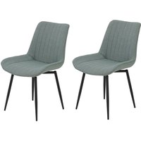 HELA Drehstuhl "Vierfußstuhl BERGEN" (Set) 2 Stk.Esszimmerstuhl, XL-Sitzbreite, 360 drehbar von Hela