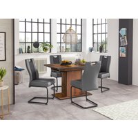 HELA Essgruppe Set, 5 Stk. tlg. bestehend aus 4x Erika Stuhl & 1x Ariana Tisch ausziehbar HELA Essgruppe Set, 5 Stk. tlg. bestehend aus 4x Erika Stuhl & 1x Ariana Tisch ausziehbar von Hela