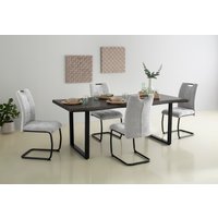 HELA Esstisch "GISELLE Baumkantentisch, Küchentisch, TOPSELLER OTTOs Choice" Kufengestell Metall, Industrial Design, 140 - 200 cm Breite, 2 Farben HELA Esstisch "GISELLE Baumkantentisch, Küchentisch, TOPSELLER OTTOs Choice" Kufengestell Metall, Industrial Design, 140 - 200 cm Breite, 2 Farben von Hela