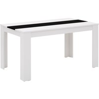 HELA Esstisch "SIMONE" Breite 140cm, mit Wendeeinlage Dekor/Schwarz, Unser Bestpreis HELA Esstisch "SIMONE" Breite 140cm, mit Wendeeinlage Dekor/Schwarz, Unser Bestpreis von Hela