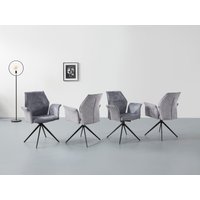 HELA Esszimmersessel "SUSANNE" Set, Esszimmerstuhl, Drehstuhl, 1 oder 4 Stück von Hela