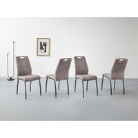 HELA Esszimmerstuhl "ELIF" (Set) 4 Stk.140 Kg Belastbar, Küchenstuhl von Hela