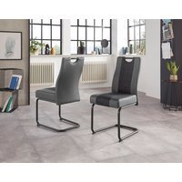 HELA Esszimmerstuhl "Erika S" (Set) 2 Stk.2 oder 4 Stück, komfortable Federkern Polsterung, Freischwinger von Hela