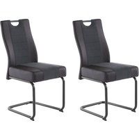 HELA Esszimmerstuhl "Erika S" (Set) 2 Stk.2 oder 4 Stück, komfortable Federkern Polsterung, Freischwinger von Hela