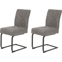 HELA Esszimmerstuhl "Luise", Schwingstuhl, Freischwinger, 2er-Set, Sitz mit Federkern, extra dicke Polsterung HELA Esszimmerstuhl "Luise", Schwingstuhl, Freischwinger, 2er-Set, Sitz mit Federkern, extra dicke Polsterung von Hela