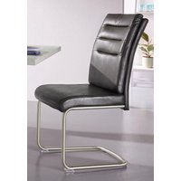 HELA Esszimmerstuhl "Paula Freischwinger" (Set) 4 Stk.mit Echtedelstahlgestell, 2 oder 4 Stück von Hela