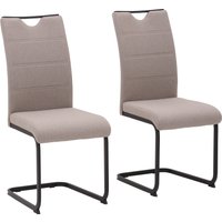 HELA Freischwinger "MARS Esszimmerstuhl BESTSELLER" (Set) 2 Stk.robuster Bezug, 120 Kg Belastbarkeit, 2er und 4er Set von Hela