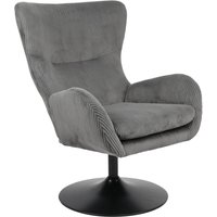 HELA Loungesessel "SAMOS" 1 Stk. tlg. Sessel;drehbar;Trompetengestell;Microfaser Breitcord;Armlehnen HELA Loungesessel "SAMOS" 1 Stk. tlg. Sessel;drehbar;Trompetengestell;Microfaser Breitcord;Armlehnen von Hela