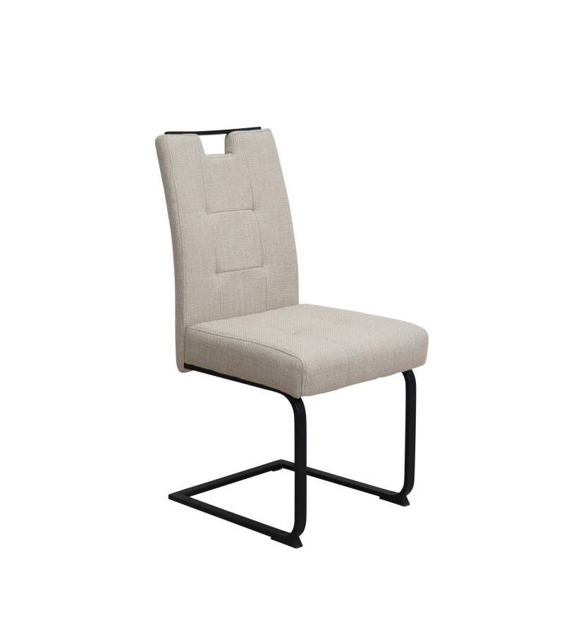 Hela Schwingstuhl WIEN S ca. B48 H100 T62 cm in Microfaserstoff beige 31 von Hela