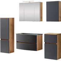 welltime Badezimmer-Set "Kaunas" Set, 5 Stk. tlg. von Welltime