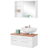 welltime Badmöbel-Set "Davos" 3 Stk. tlg. von Welltime