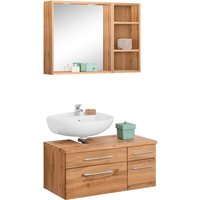 welltime Badmöbel-Set "Davos" 3 Stk. tlg. von Welltime