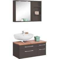 welltime Badmöbel-Set "Davos" 3 Stk. tlg. von Welltime