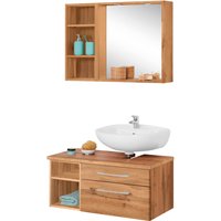 welltime Badmöbel-Set "Davos" 3 Stk. tlg. von Welltime