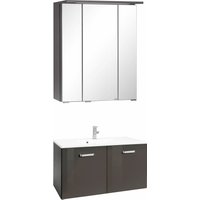 welltime Badmöbel-Set "Ravenna", (2 St.), Breite 80 cm, Bad-Unterschrank mit 2 Türen von Welltime