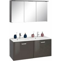 welltime Badmöbel-Set "Ravenna", (2 St.), Doppelwaschplatz, Breite 120 cm von Welltime