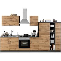 KOCHSTATION Küchenzeile "KS-Colmar", ohne E-Geräte, Breite 330 cm von Kochstation