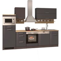 HELD MÖBEL Küchenzeile "Mailand", mit Elektrogeräten, Breite 280 cm von Held Möbel