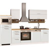 HELD MÖBEL Küchenzeile "Mailand", mit Elektrogeräten, Breite 280 cm von Held Möbel