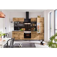 KOCHSTATION Küchenzeile "KS-Tulsa" ohne E-Geräte, Breite 270 cm, schwarze Metallgriffe, MDF Fronten KOCHSTATION Küchenzeile "KS-Tulsa" ohne E-Geräte, Breite 270 cm, schwarze Metallgriffe, MDF Fronten von Kochstation