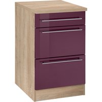 KOCHSTATION Unterschrank "KS-Eton", mit großen Auszügen, Breite 50 cm von Kochstation