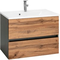 welltime Waschbeckenunterschrank "Lucca" Badmöbel, Waschtisch inkl. Waschbecken, Breite 60 cm von Welltime