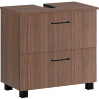 welltime Waschbeckenunterschrank "Trento, verschiedene Ausführungen und Farben", Badmöbel, Breite 60 cm, Beckenunterschrank auf Füßen, Made in Germany von Welltime