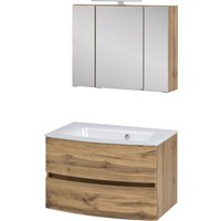 welltime Waschtisch-Set "Kaunas", (Set, 2 St.), Breite 80 cm, Soft-Close-Funktion von Welltime