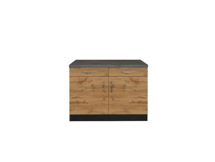 Held Küchenunterschrank ca. 100 cm Eiche/Anthrazit von Held-Möbel
