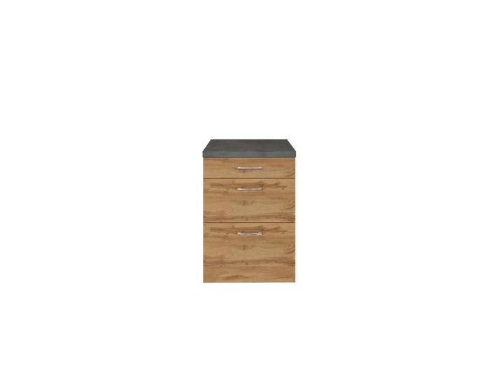 Held Küchenunterschrank ca. 50 cm Eiche/Anthrazit von Held-Möbel