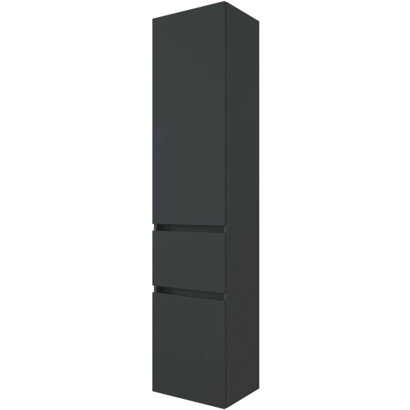 Held Möbel Hochschrank Ferrara 40 cm matt Grau-Graphitgrau von Held Möbel