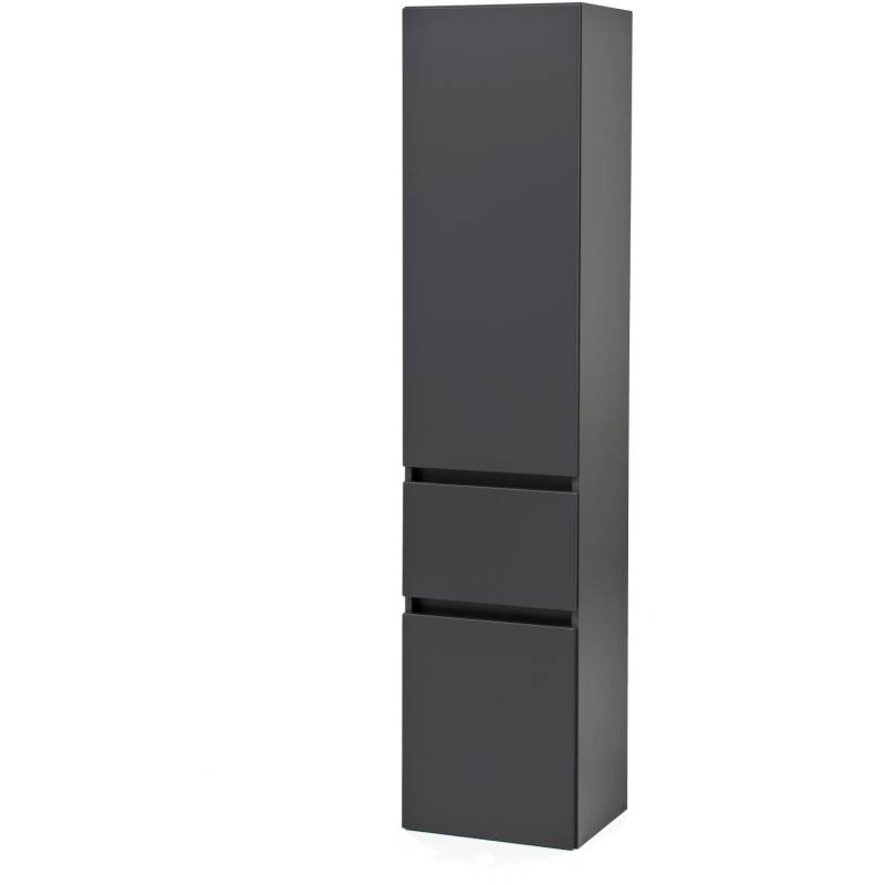 Held Möbel Hochschrank Salerno 40 cm matt Grau-Graphitgrau von Held Möbel