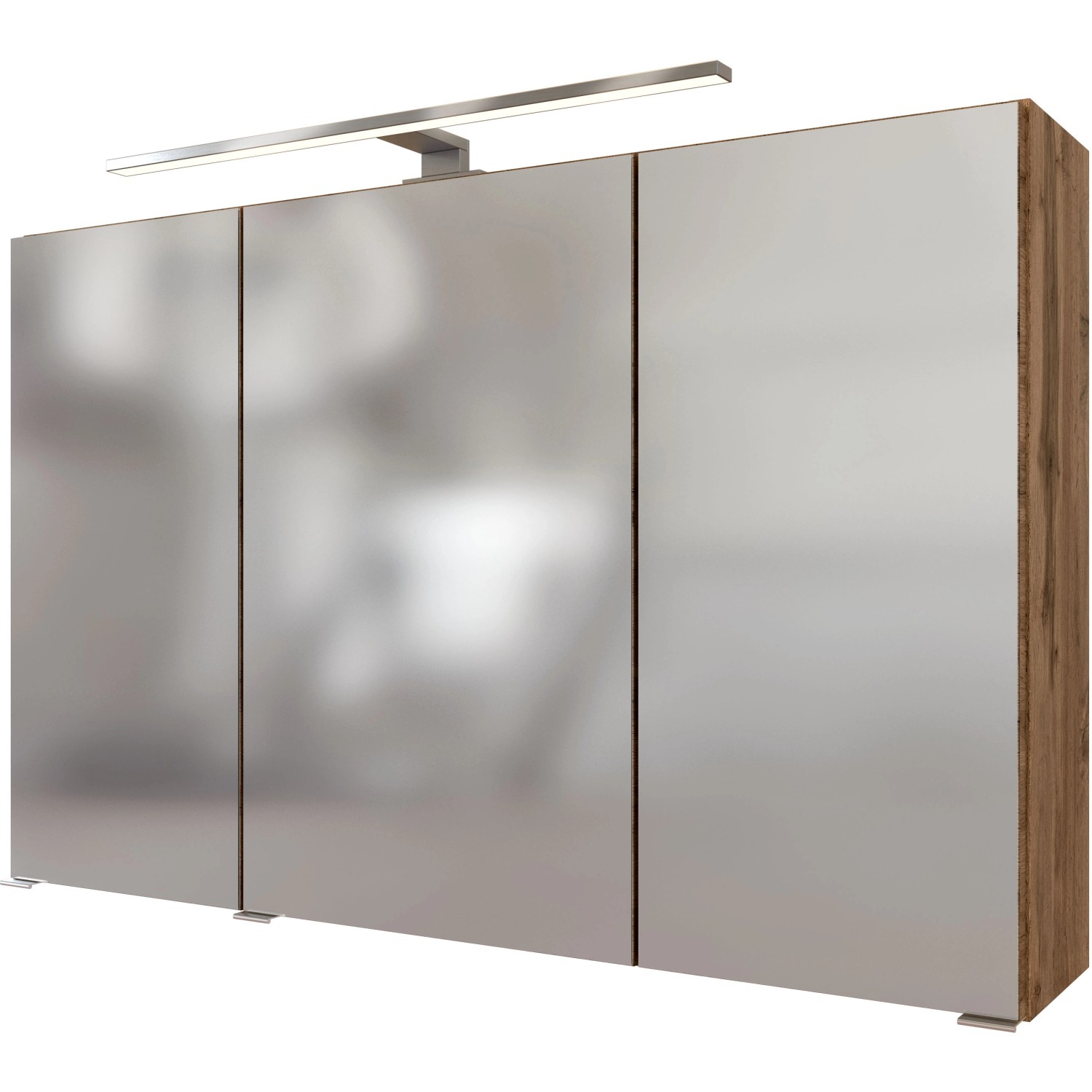 Held Spiegelschrank Ferrara Eiche 100 cm mit Softclose Türen von Held Möbel