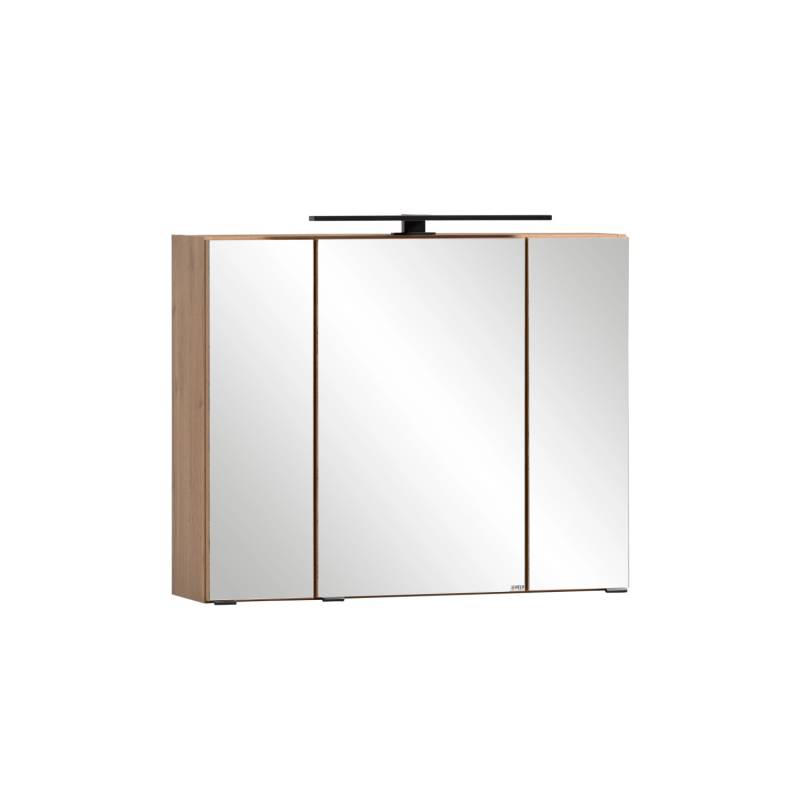 Held Möbel 3D-Spiegelschrank Padua 80 cm Wotan von Held Möbel