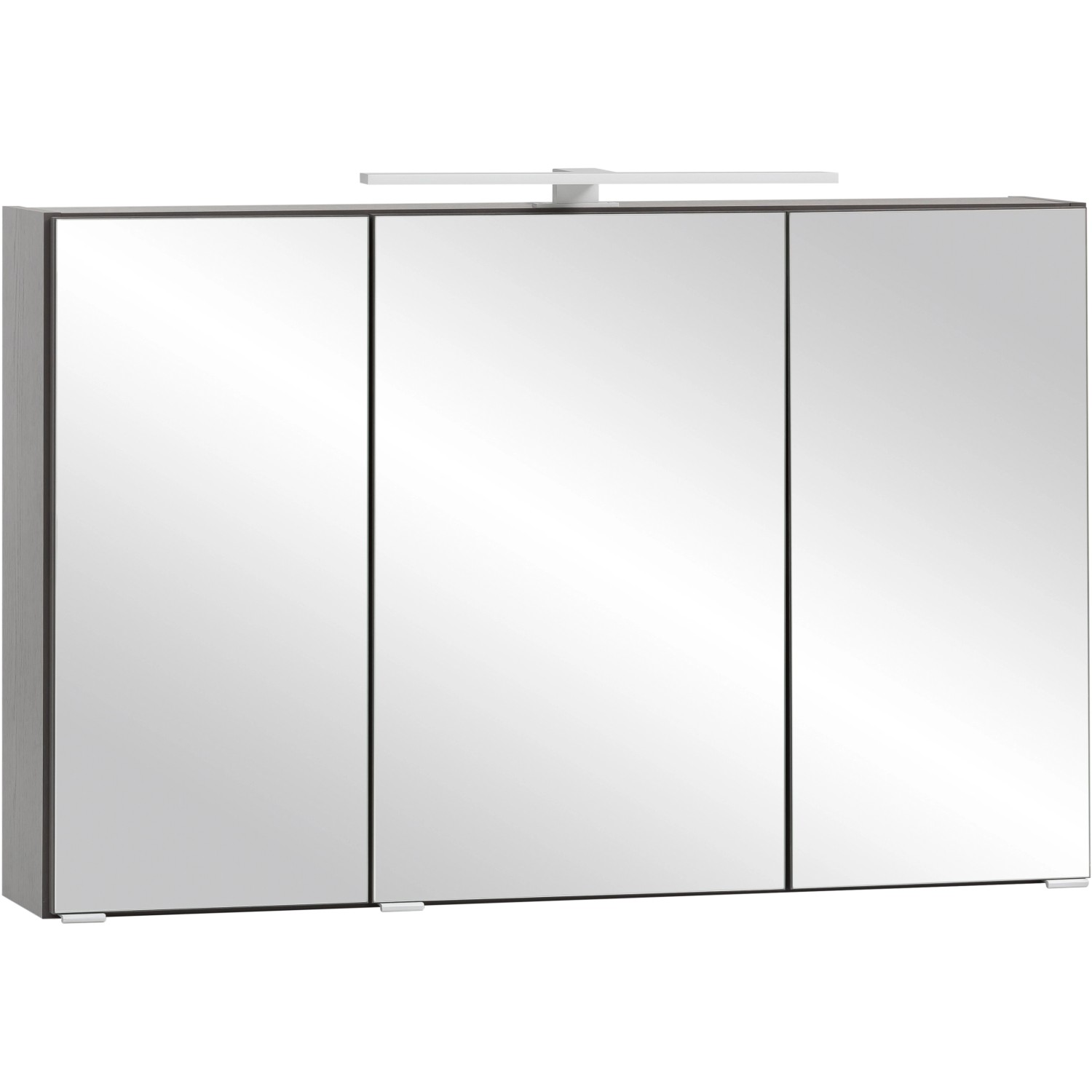 Held Spiegelschrank Trient Graphit 100 cm mit Softclose Türen von Held Möbel