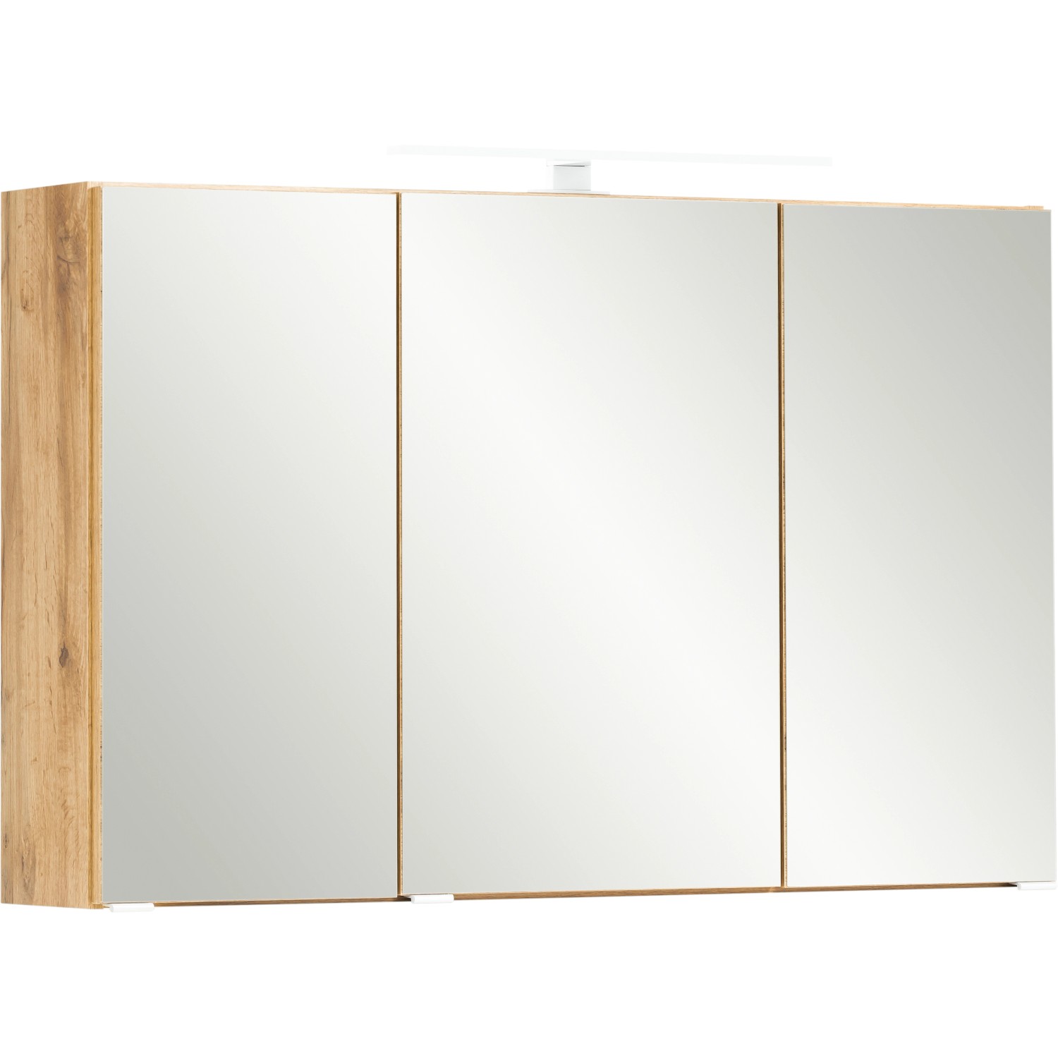 Held Spiegelschrank Trient Eiche 100 cm mit Softclose Türen von Held Möbel