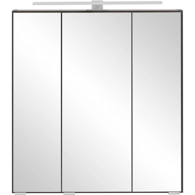 Held Möbel 3D-Spiegelschrank Trient 60 cm Graphitgrau von Held Möbel