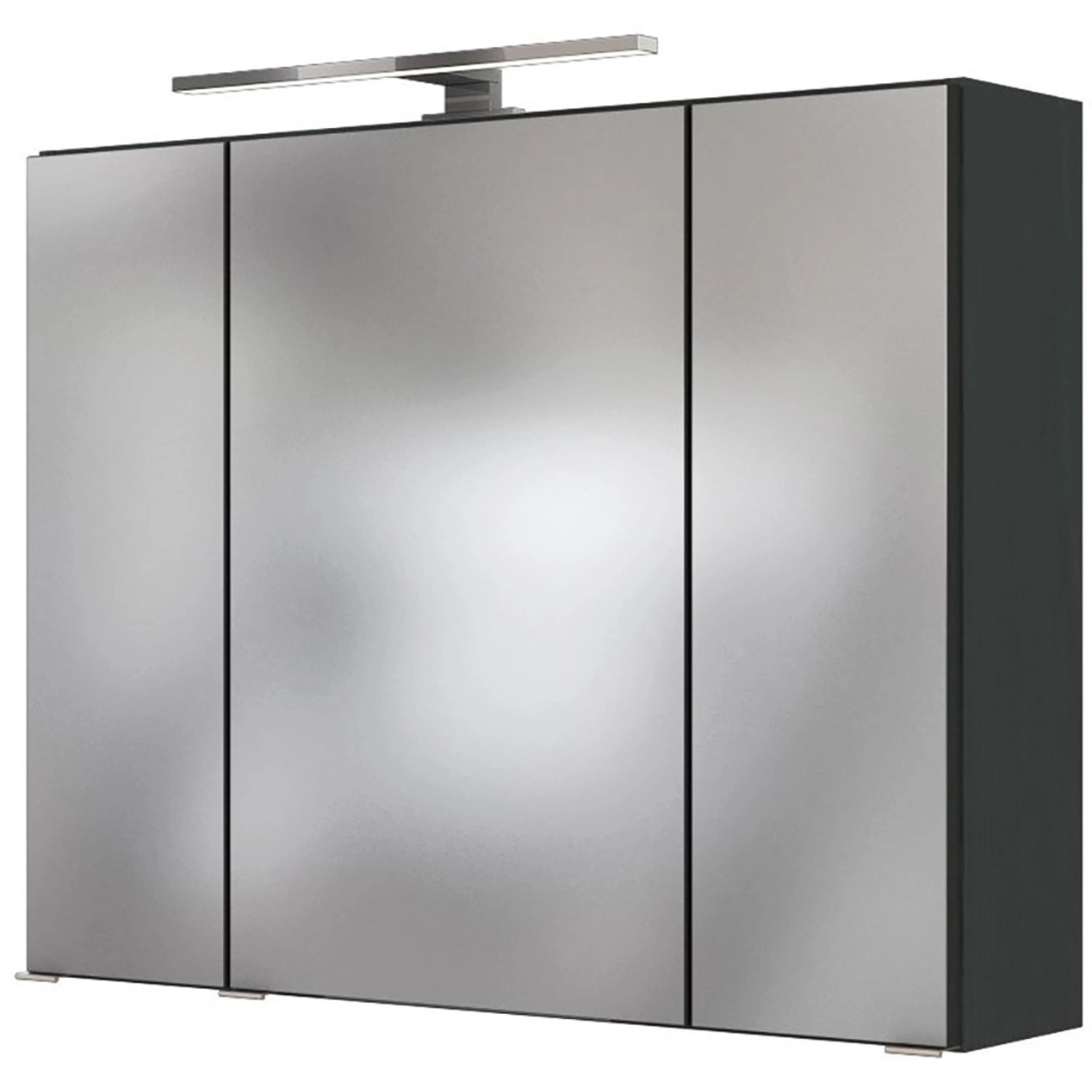 Held Spiegelschrank Verona Graphit 80 cm mit Softclose Türen von Held Möbel