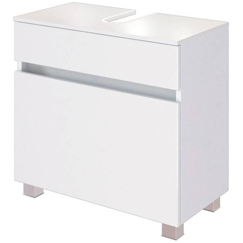 Held Möbel Waschbeckenunterschrank Verona 60 cm matt Weiß-Weiß Held Möbel Waschbeckenunterschrank Verona 60 cm matt Weiß-Weiß von Held Möbel