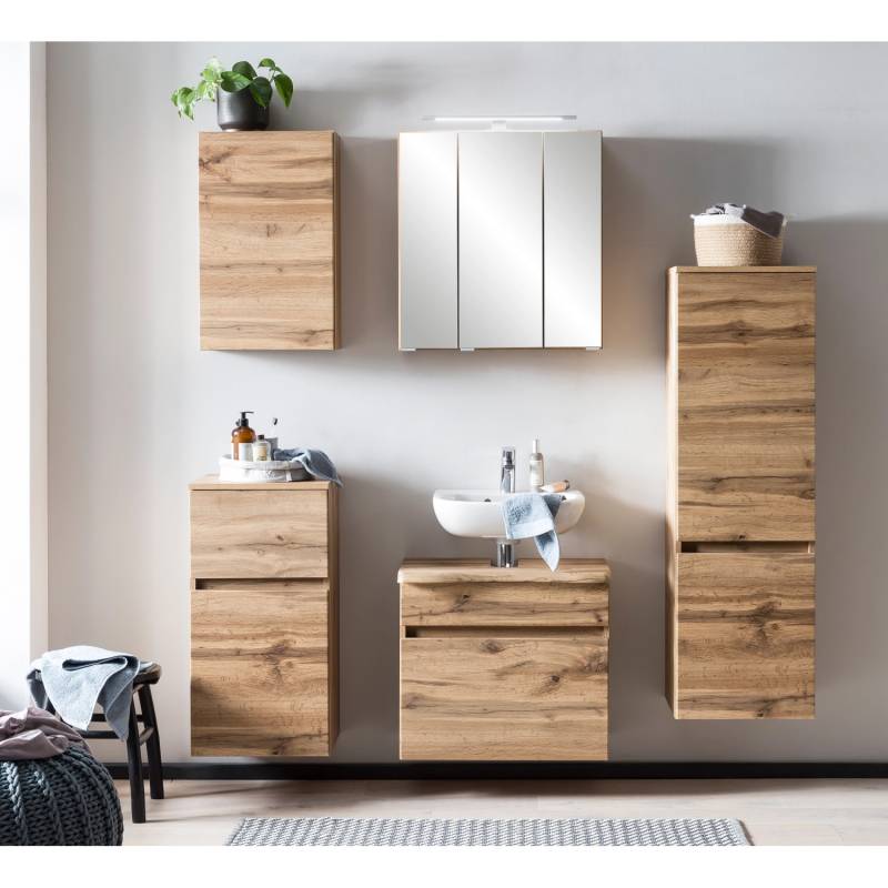 Held Möbel 2-tlg. Unterbecken-Set Trient 60 cm Wotaneiche von Held Möbel