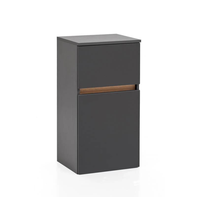 Held Möbel Unterschrank Trient 40 cm matt Grau-Wotaneiche von Held Möbel