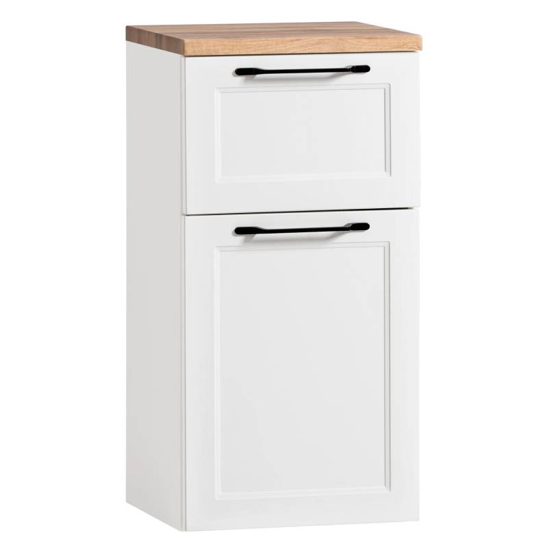 Held Möbel Unterschrankschrank Padua 40 cm matt Weiß-Weiß von Held Möbel
