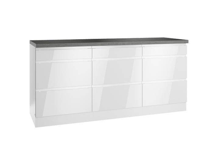 Küchenunterschrank Monza ca. 180x86 cm Weiß/Grau Küchenunterschrank Monza ca. 180x86 cm Weiß/Grau von Held-Möbel