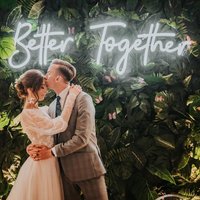 Neon Schild Hochzeit, Besser Zusammen Schild, Hochzeit Hochzeitsgeschenke von HelenLedCo