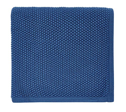 Helena Springfield Tilde Strickdecke blau 130 x 150 cm von Helena Springfield