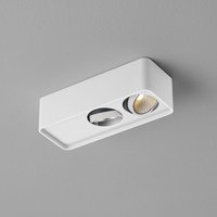 Helestra Cas LED Deckenleuchte 2-flg., weiß matt von Helestra