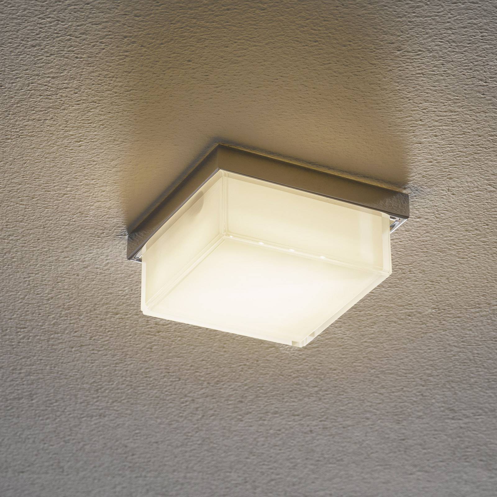 Helestra Cosi LED-Deckenleuchte chrom 11x11 cm von Helestra