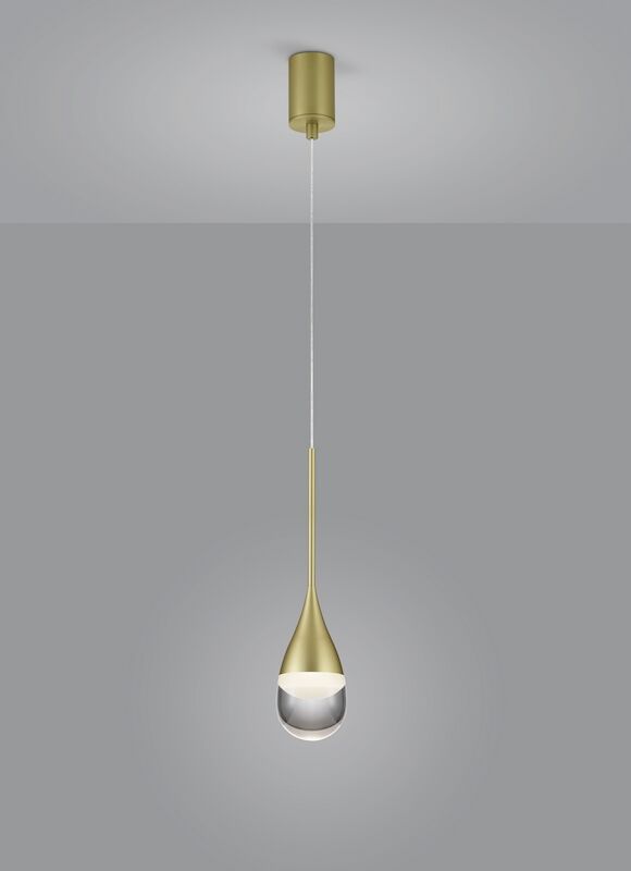Helestra Deep LED Pendelleuchte mattgold Helestra Deep LED Pendelleuchte mattgold von Helestra